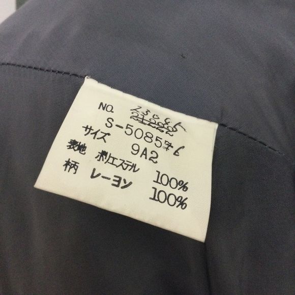 Vintage Sir Edwin Hardy Amies formal dress. Deep gray and black velvet size uk 9 - Picture 7 of 7